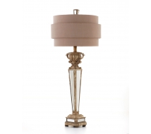 Настольная лампа - зеркальный дизайн couturelamps 33'' Deco Mirrored Table Lamp