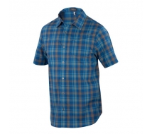 Рубашка из шерсти - IBEX Trip Shirt (Seaport Plaid) (# Medium) (Производство Таиланд)
