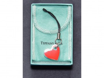 Брелок для смартфона - TIFFANY® Cell Phone Red Heart Charm (Производство Испания)