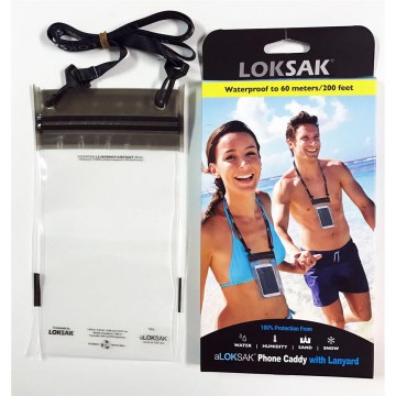 Нашейный пакет для мобильного - LOKSAK aLOKSAK Phone Caddy with lanyard (Производство США)