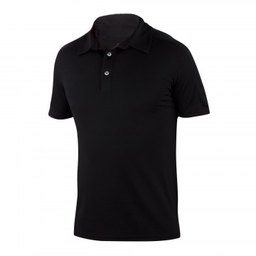 Рубашка поло 100% шерсть IBEX '4315' VT Polo (Black) (Производство Вьетнам)