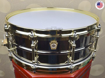 Малый барабан LUDWIG 'LB416BT' 14 x 5 Black Beauty Supraphonic Brass on Brass (Страна США)