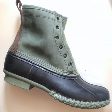 Мужские ботинки L.L.Bean Boot 8'' Leather Chamois-Lined