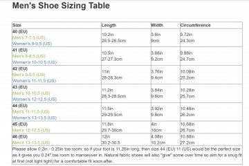 spsh1-ecolution-unisex-long-beach-hemp-sport-shoes-size-chart
