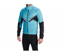 Велосипедная ветровка PEARL IZUMI ELITE Softshell Jacket (Blue Atol/Black) (Large) (Производство Вьетнам)