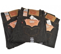 Джинсы 'под усадку' Levis 501 Original Shrink-to-Fit Jeans Black (Страна США)