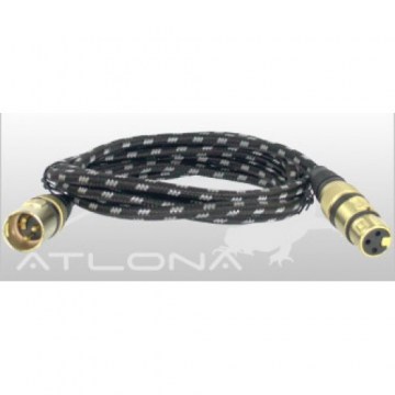 Кабель студийный микрофонный Atlona Cables '29-020-8' XLR MALE TO XLR FEMALE CABLE 8M ( 25FT )