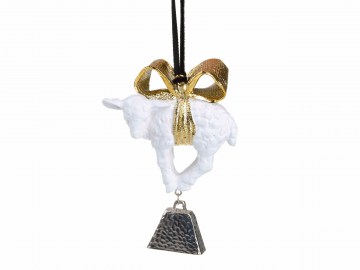 Украшение рождественское - MICHAEL ARAM Little Lamb Ornament '132389' (Производство Китай)
