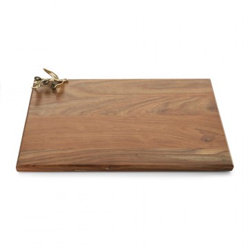 Доска разделочная дерево - MICHAEL ARAM '175204' Oversized Wood Serving Board (Производство Индия)