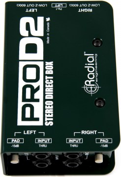 Стереофонический дибокс Radial Pro D2 Stereo Passive
