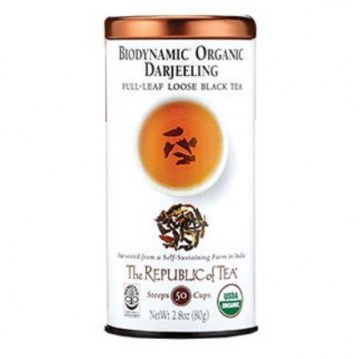 Крупнолистовой чай - Republic of Tea Biodynamic® Darjeeling Black Full-Leaf Tea