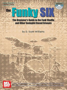 Книга с нотами и CD-диском: Funky Six. Licks and Phrases. By D. Scott Williams